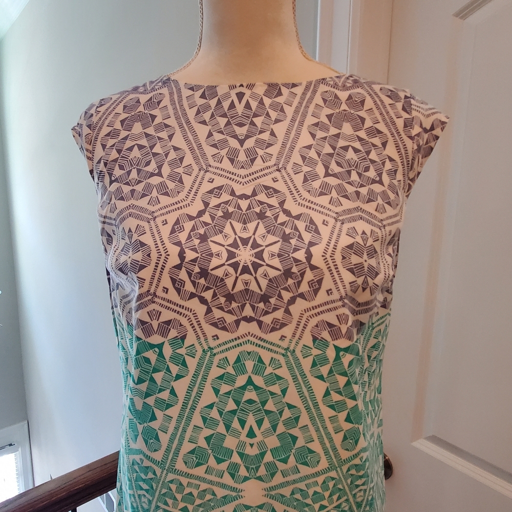 NEW Shift  Block Pattern Dress - Picture 5 of 7